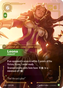 Leona, Zealot — Foil