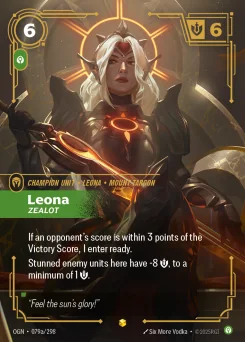 Leona, Zealot — Parallel Foil