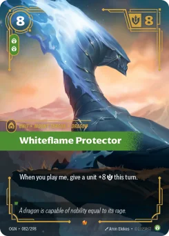Whiteflame Protector — Foil