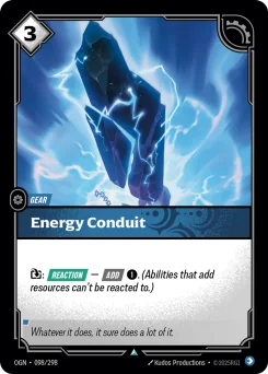 Energy Conduit — Normal