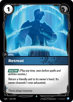 Retreat — Normal
