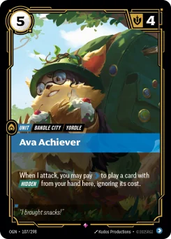 Ava Achiever — Foil