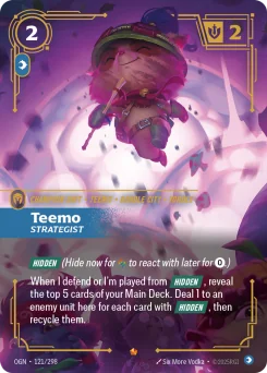 Teemo, Strategist — Foil