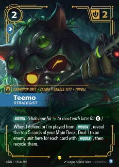 Teemo, Strategist — Parallel Foil
