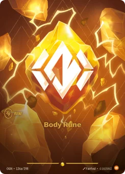 Body Rune — Parallel Foil