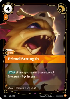 Primal Strength — Foil