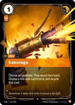 Sabotage — Foil