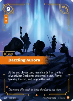 Dazzling Aurora — Foil
