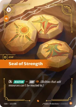 Seal of Strength — Foil