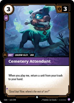 Cemetery Attendant — Normal