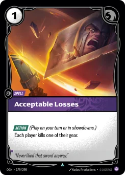 Acceptable Losses — Normal