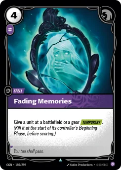 Fading Memories — Normal