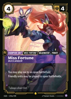 Miss Fortune, Buccaneer — Parallel Foil