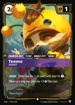 Teemo, Scout — Parallel Foil