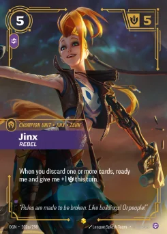 Jinx, Rebel — Parallel Foil
