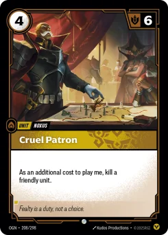 Cruel Patron — Normal