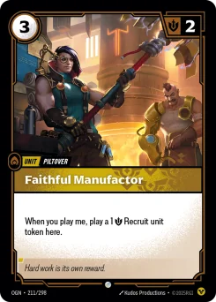 Faithful Manufactor — Normal