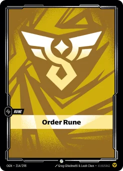Order Rune — Normal