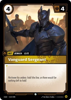 Vanguard Sergeant — Normal