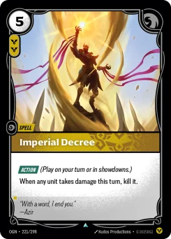 Imperial Decree — Normal