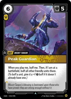 Peak Guardian — Normal