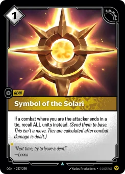 Symbol of the Solari — Normal