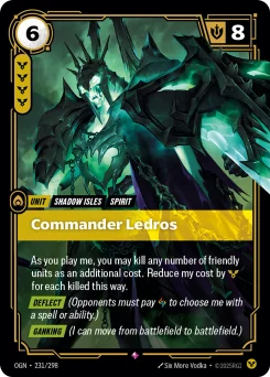 Commander Ledros — Foil