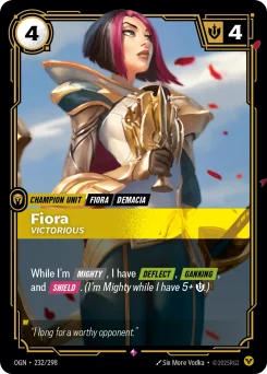 Fiora, Victorious — Foil