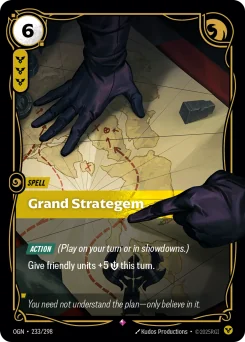 Grand Strategem — Foil