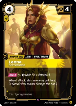 Leona, Determined — Foil
