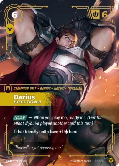 Darius, Executioner — Foil