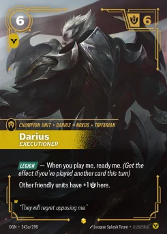 Darius, Executioner — Parallel Foil