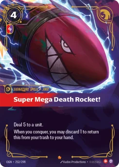 Super Mega Death Rocket! — Foil