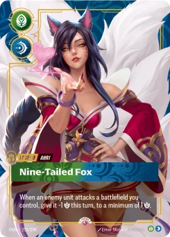 Ahri, Nine-Tailed Fox — Foil
