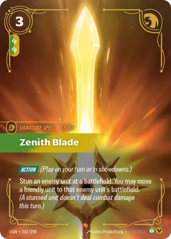 Zenith Blade — Foil