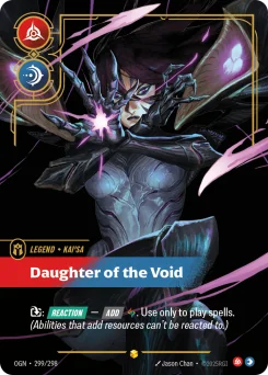 Kai'Sa, Daughter of the Void — Overnumbered Foil