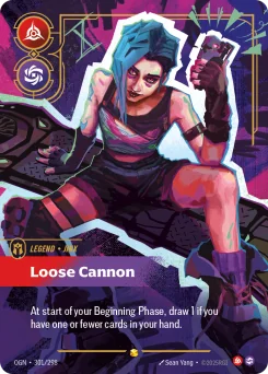 Jinx, Loose Cannon — Overnumbered Foil