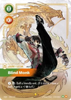 Lee Sin, Blind Monk — Overnumbered Foil