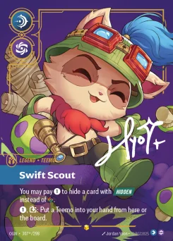 Teemo, Swift Scout — Signature Foil