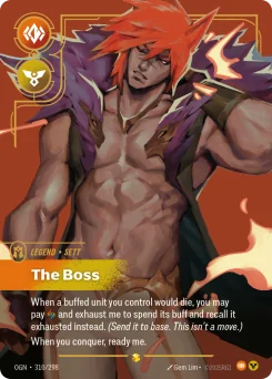 Sett, The Boss — Overnumbered Foil