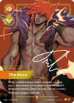 Sett, The Boss — Signature Foil