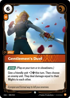 Gentlemen's Duel — Normal