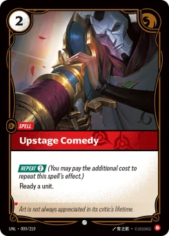 Upstage Comedy — Foil