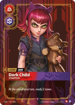 Annie, Dark Child — Foil