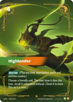 Highlander — Foil