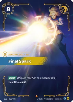 Final Spark — Foil