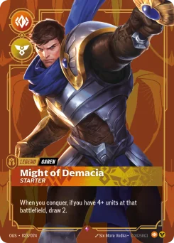 Garen, Might of Demacia — Foil