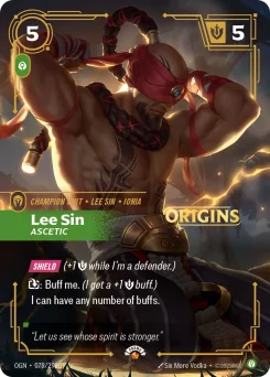 Lee Sin, Ascetic — Foil
