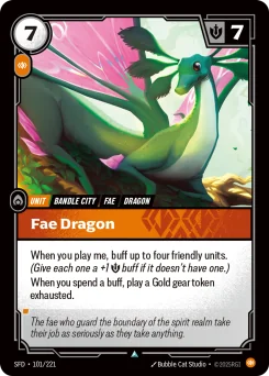 Fae Dragon — Foil