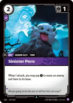 Sinister Poro — Foil